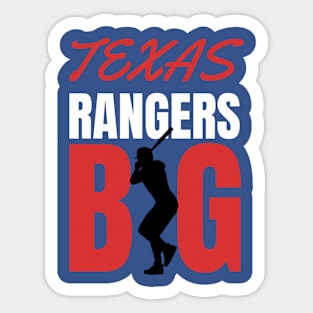 TEXAS RANGERS BIG TEAM Sticker